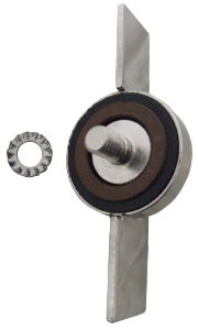 Pack Impeller S/S & Washer 96mm RH 2 Blade