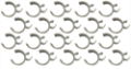 MS Schlauchklemme grau 26mm x 12mm (20)