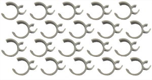 MS Schlauchklemme grau 26mm x 12mm (20)