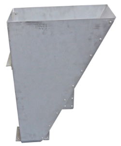 MS Einfülltrichter OOPF 390 x 180mm rostfrei