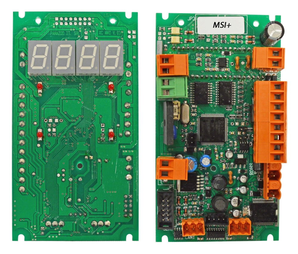 MS Platine MSI+ Milchmengen-Indikator