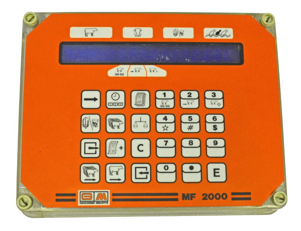 Tastatur mit Anzeige Membranversion MF2000 & Platine gewarte