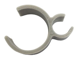 MS Schlauchklemme grau 26mm x 12mm