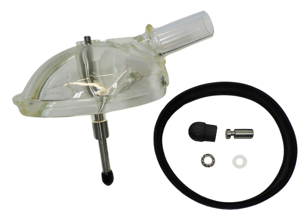 MS Bowl Clearflow Less Shut Off Dome Base Long Spindle