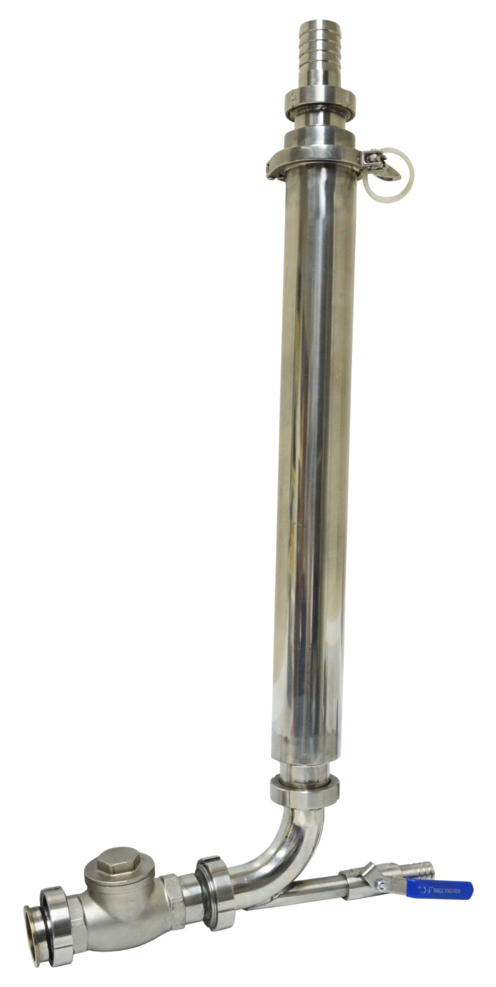 MS Filter Milchleitung (Stahlgeflecht) rostfrei
