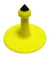 MS Button Male Standard Stem 25mm