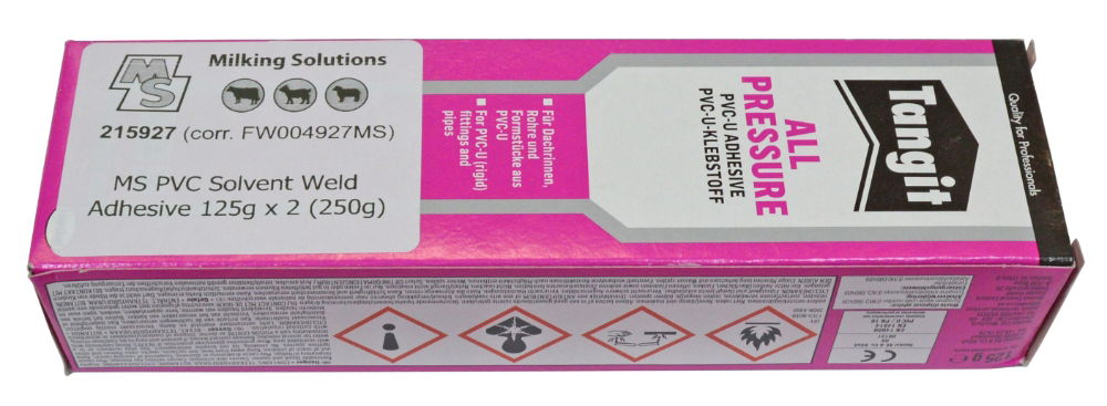 MS PVC-Lösungsmittelschweißkleber 125 g x 2 (250 g)