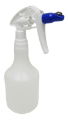 Sprühflasche mit kurzer Edelstahldüse Blau 600ml Fullwood