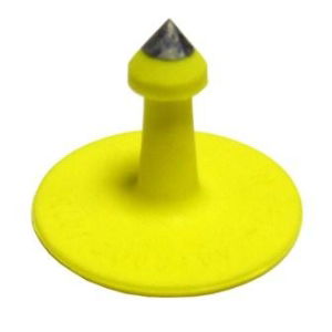 MS Button Male Short Stem 20mm