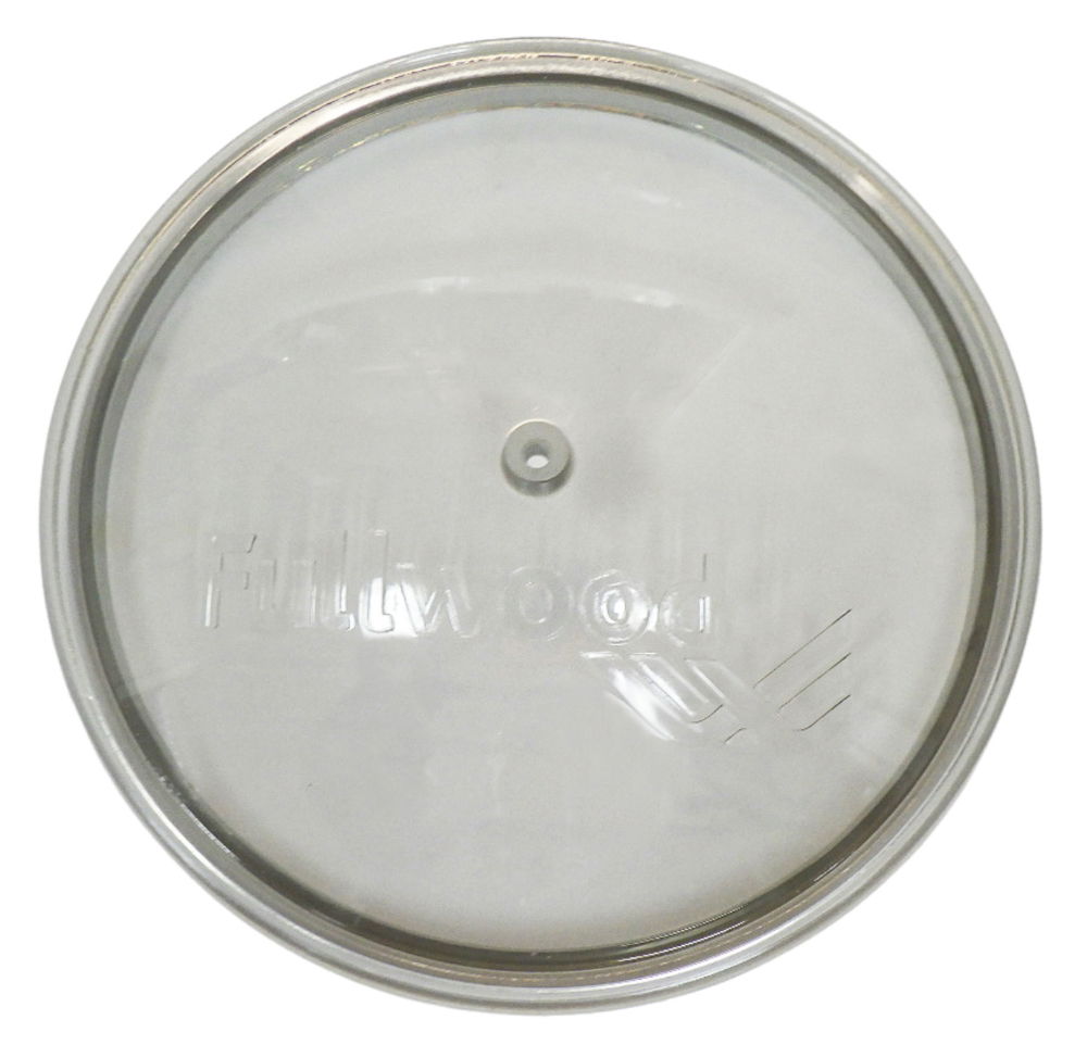 Deckel Transparent 261mm Mit Loch & Fullwood Logo