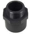 MS Adaptor 2" BSP x 75mm uPVC Grey