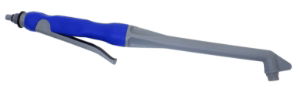 Spritzpistole Blau mit 17cm Kunststofflanze und Düse Fullwoo